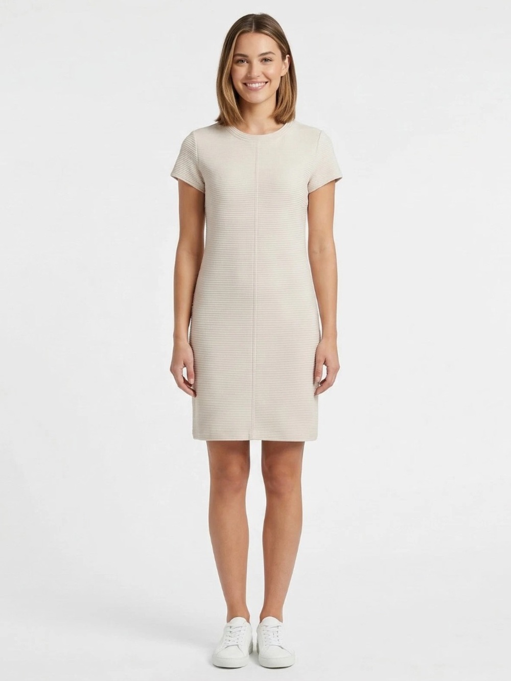 Vineyard Vines White Shift Midi Dress X/L